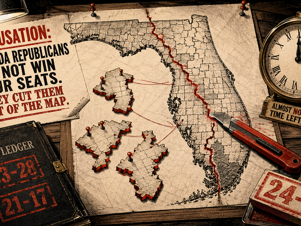 Four-Gone Conclusion: DeSantis' 24-4 Florida Map